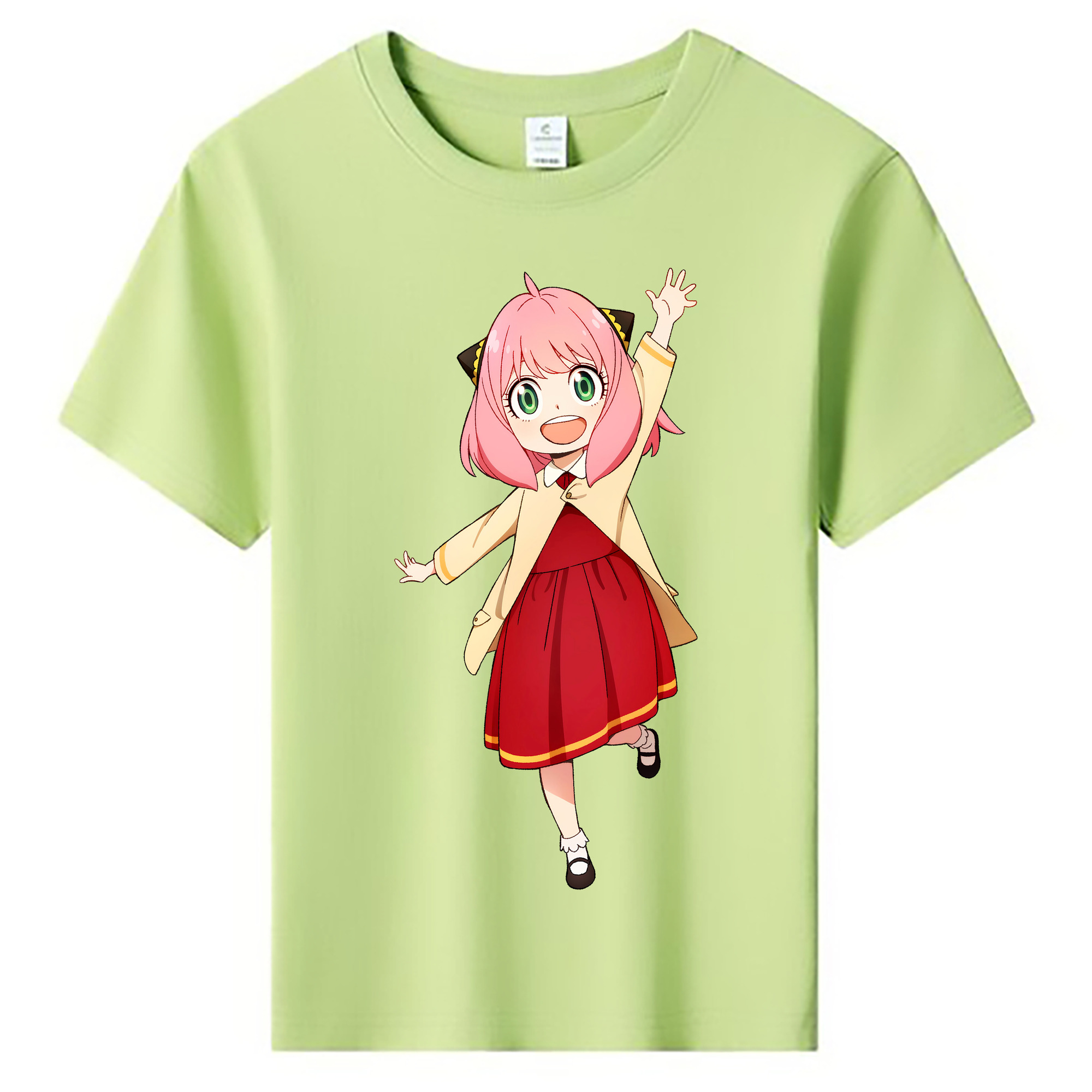 （画像用） SPY×FAMILY间谍家家酒 綿100％キッズTシャツ（フロントプリント）